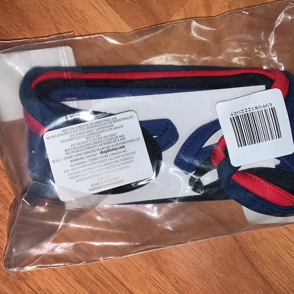 Brand New in Packaging Disney Youth Face Masks